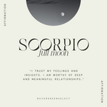 Full Moon in Scorpio